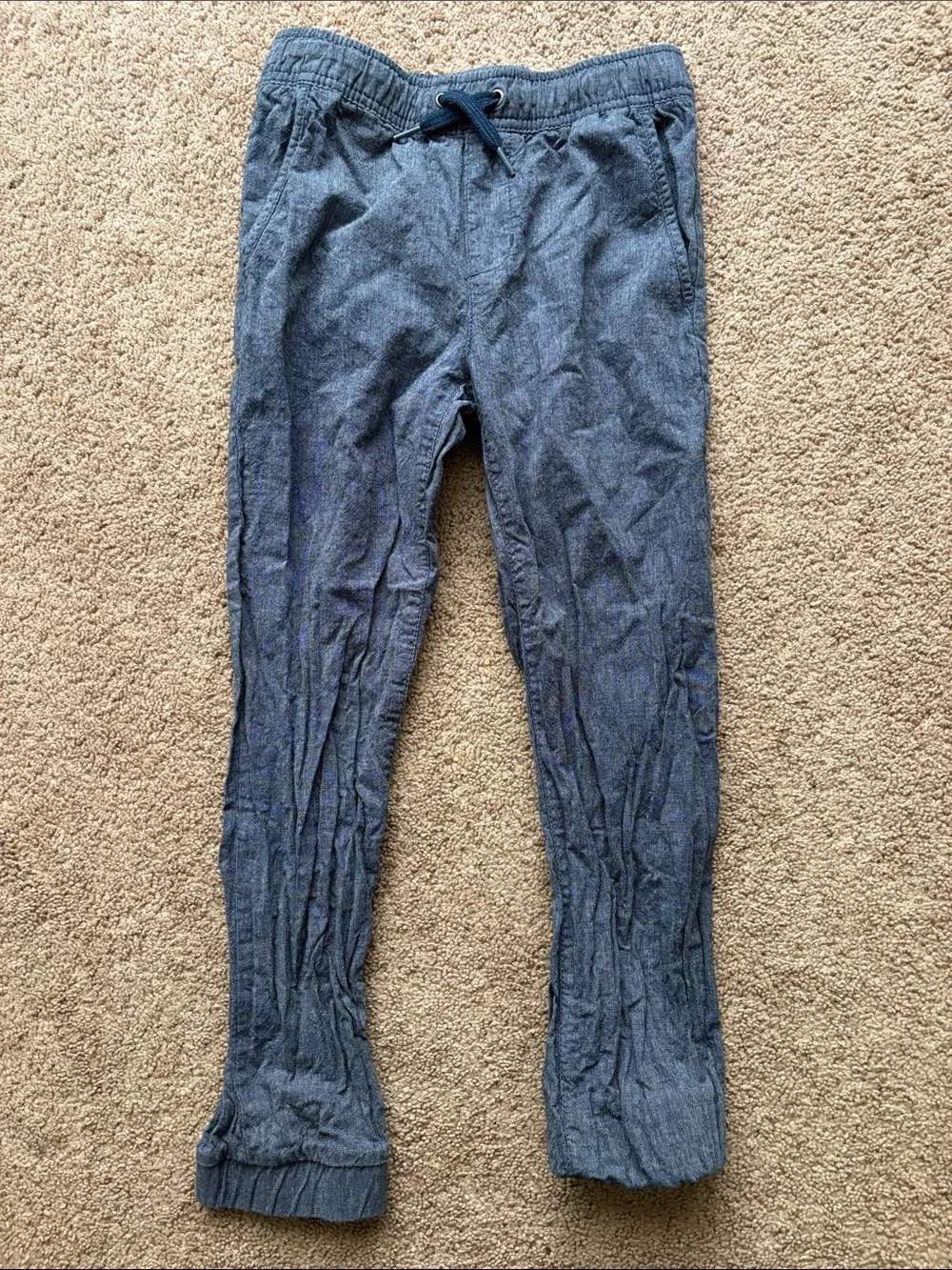 Old Navy Kids Blue Heathered Jogger Pants